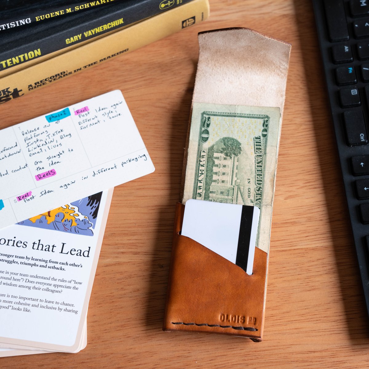 Oldis One: Minimalist Vertical Wallet – Oldis Road