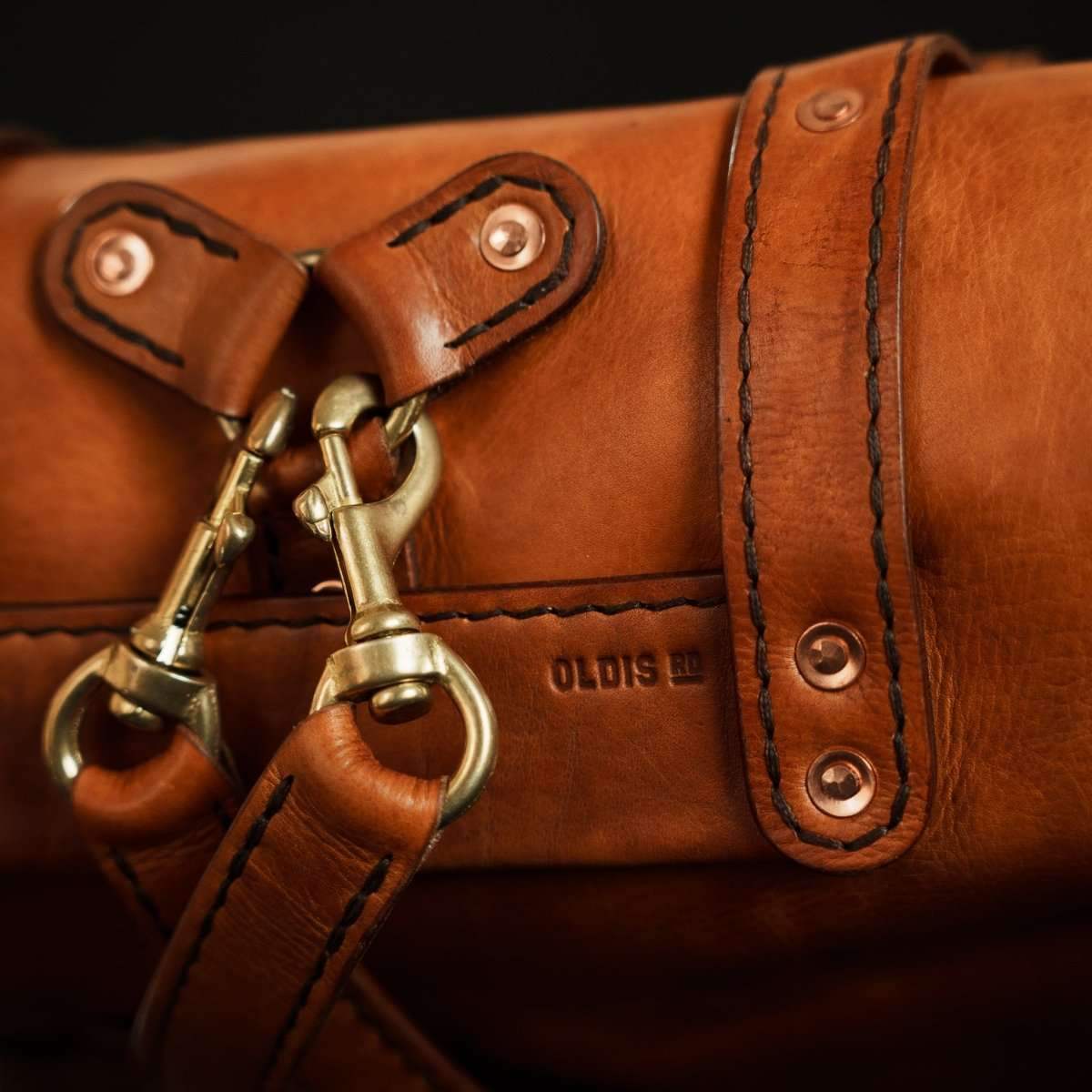 Oldis B1: Leather Backpack - Oldis Road - 43073139376175